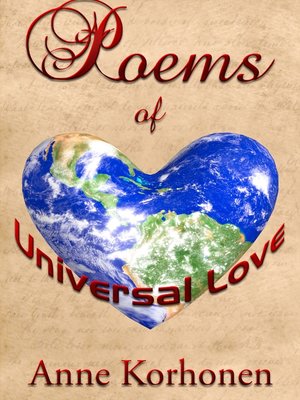 cover image of Poems of Universal Love